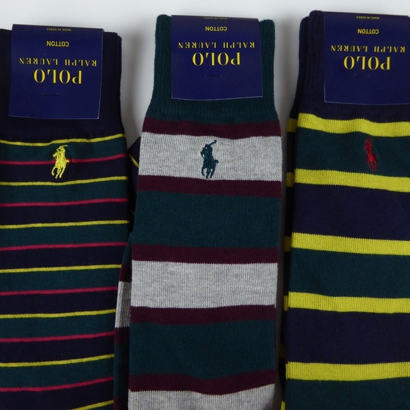 Polo By Ralph Lauren Underwear Socks Polo Ralph Lauren Striped